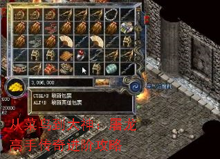 从菜鸟到大神：屠龙高手传奇进阶攻略